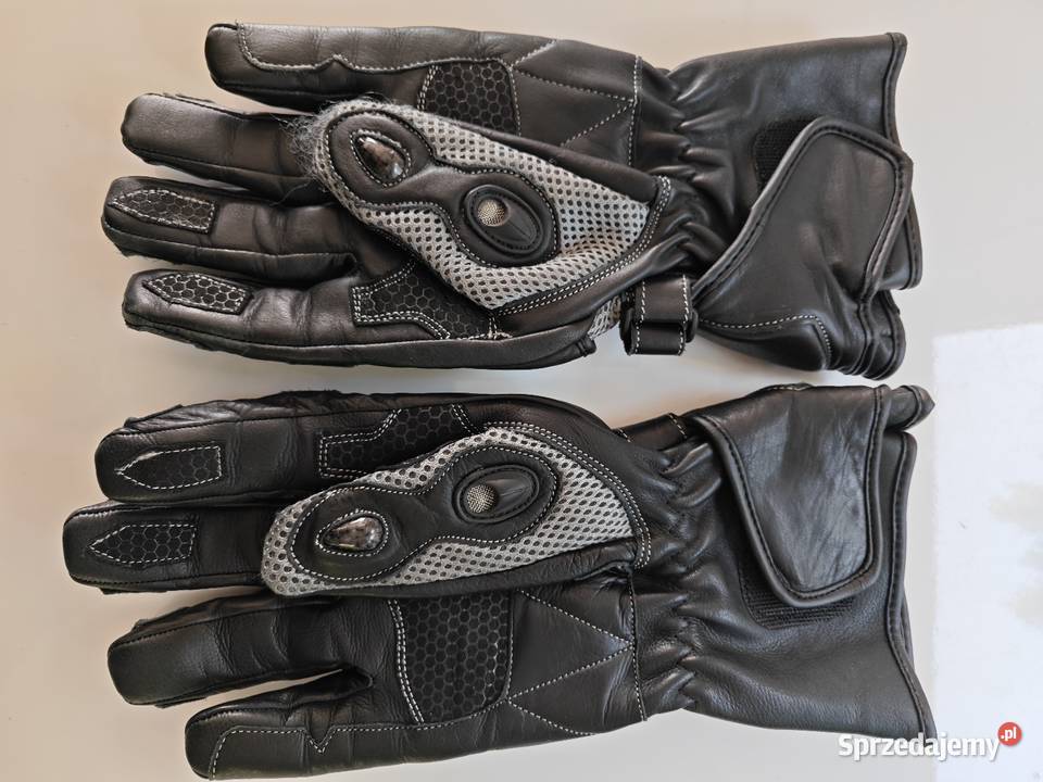 Rękawice motocyklowe nowe XL skóra Kamień Pomorski