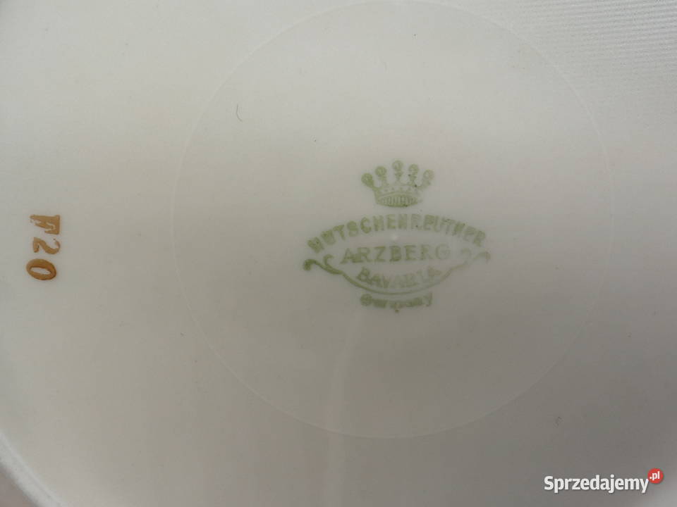 Porcelanowe talerze głębokie do zupy 7 Raszków