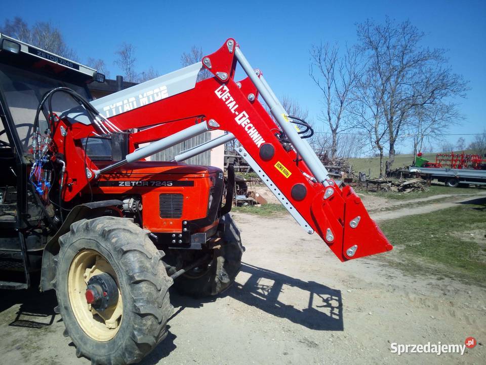 Tur Ładowacz Metal Technik 1600 Zetor UrsusMTZ Rolnictwo Tuchola