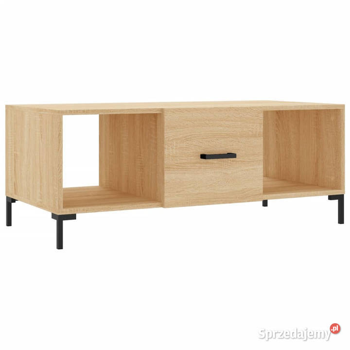 Stolik kawowy dąb sonoma 102x50x40 materiał Warszawa sprzedam
