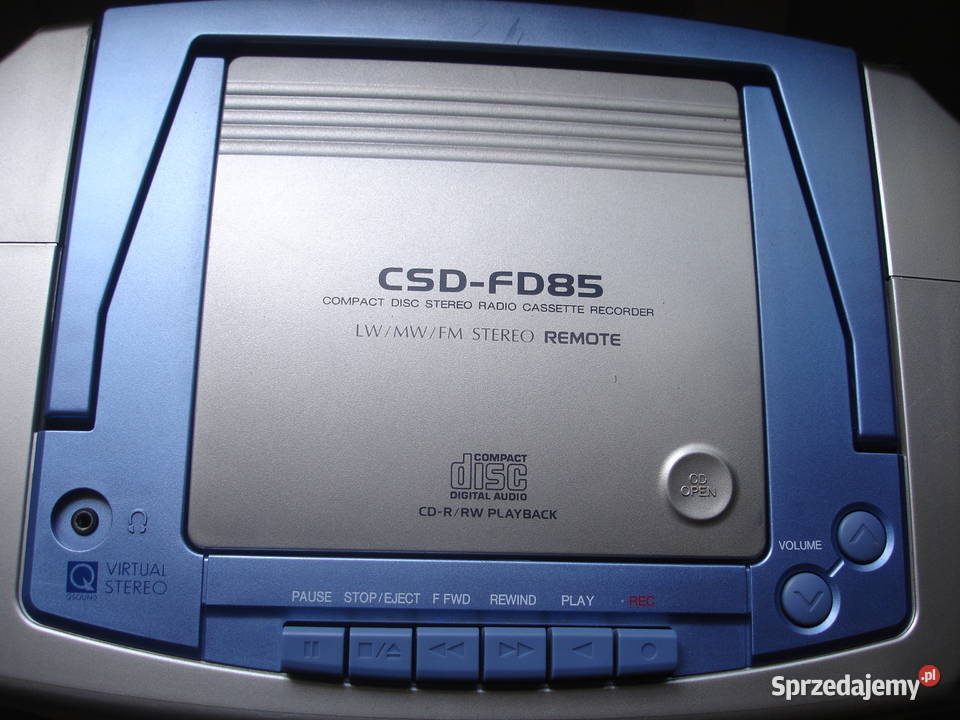 Radiomagnetofon z CD AIWA CSDFD83 Zielona Góra