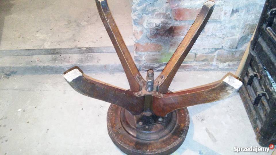 stołek do pianina stary antyk Lubin