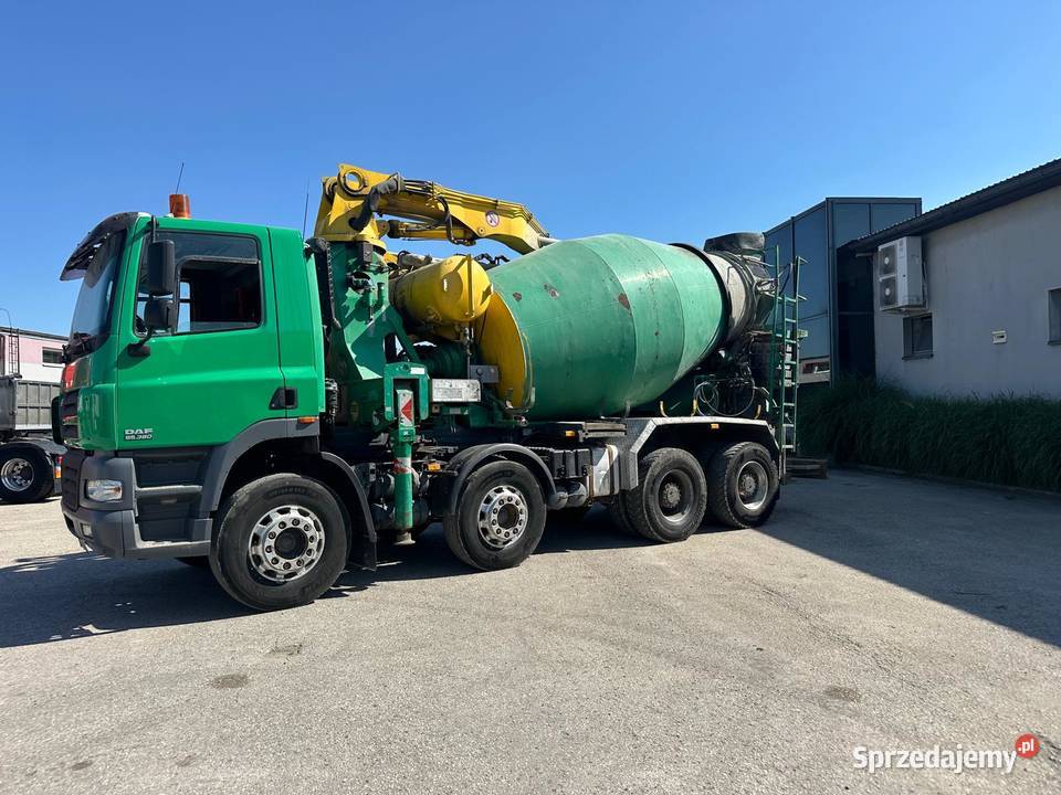 Gruszkopompa DAF 85380 zabudowa Putzmeister 21mb śląskie