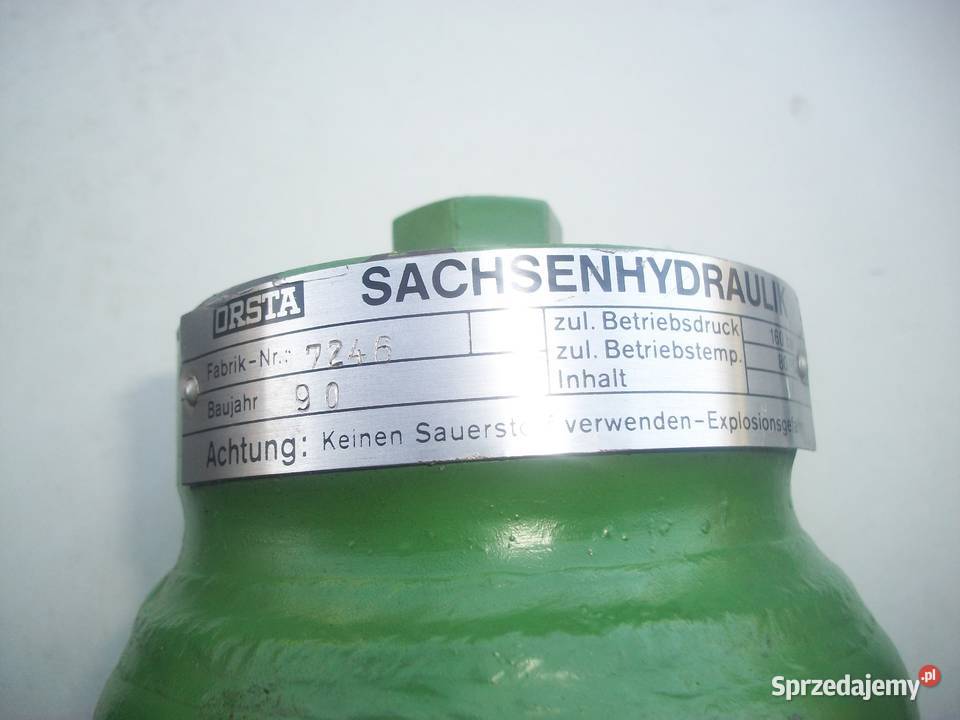 Hydroakumulator Orsta 116 TGL10843 Olkusz