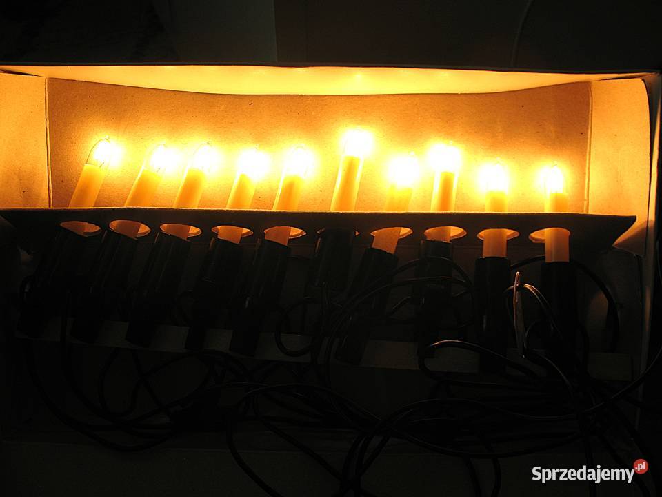 Lampki choinkowe Narva sprawne 10 sztuk relikt Siedlce