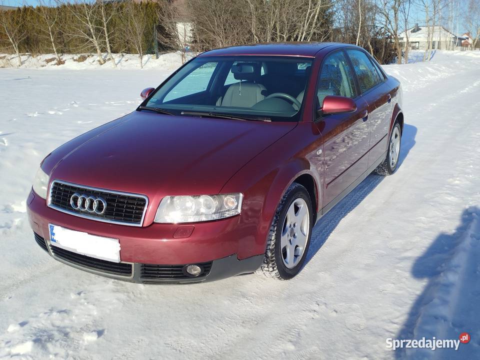 A4 b6 20 Benzyna Gaz sekwencja 2002 Sedan