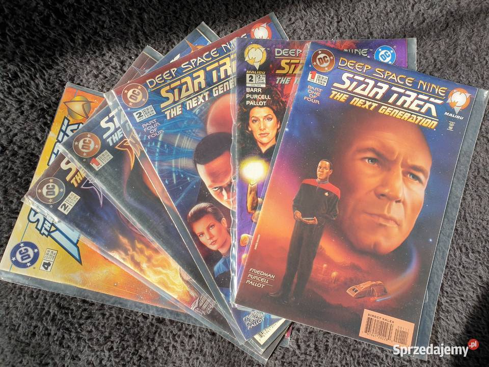 Star Trek zestaw 6 komiksów DC USA Amerykańskie Gdynia