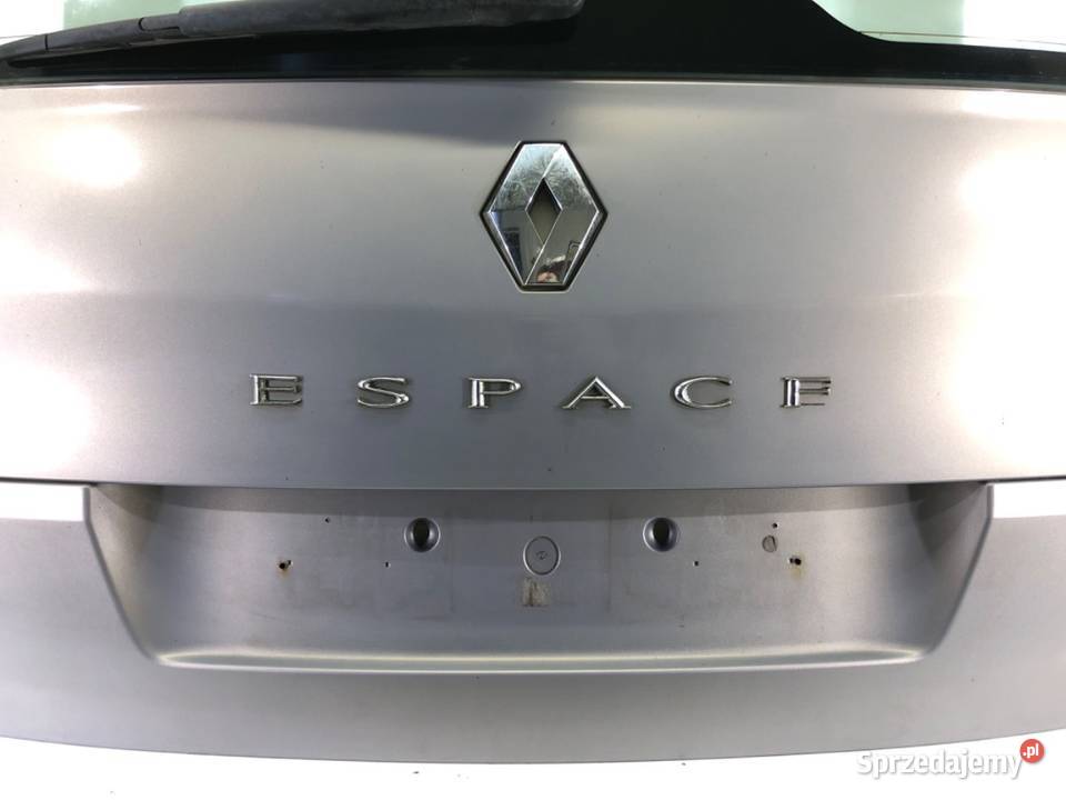 KLAPA TYŁ RENAULT ESPACE IV Minivan TYLNA