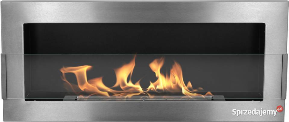 BIOKOMINEK WISZACY Z SZYBA 900X400 Biokominek Warka