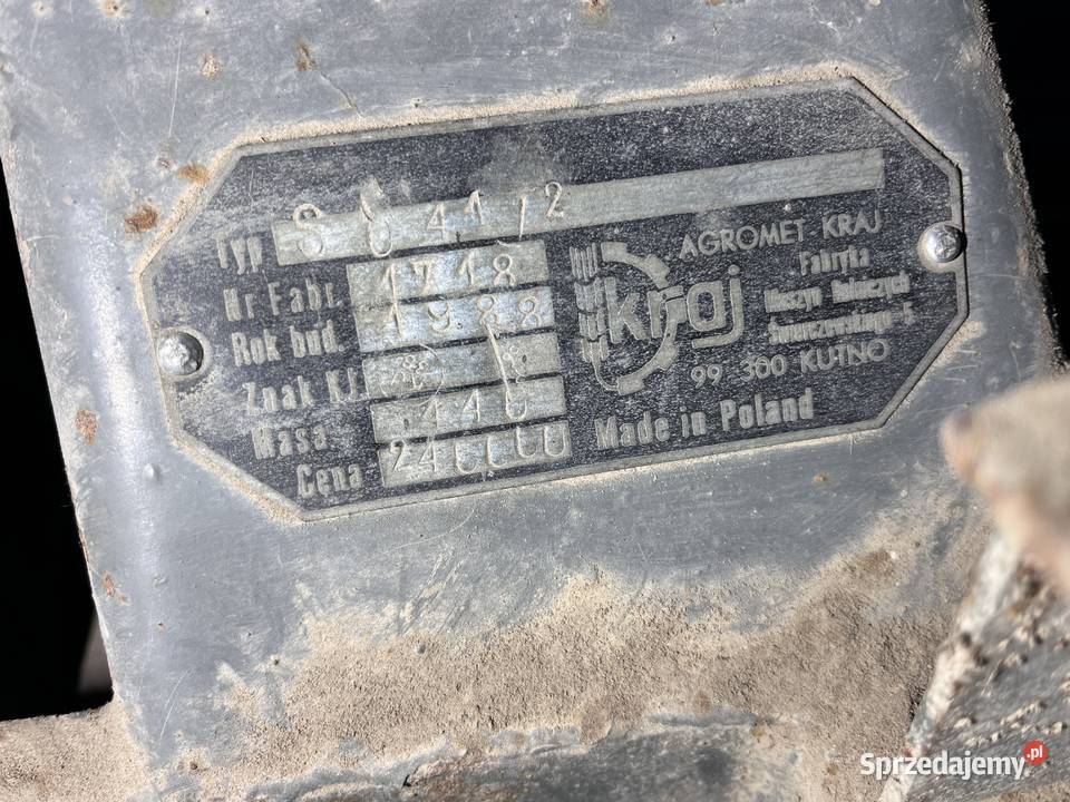 Siewnik do buraków Kaczagórka