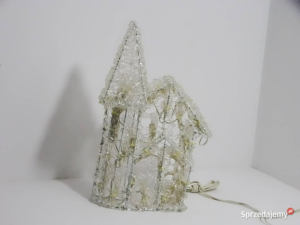 Figura świetlna Kościół dekoracja świąteczna LED lubelskie sprzedam