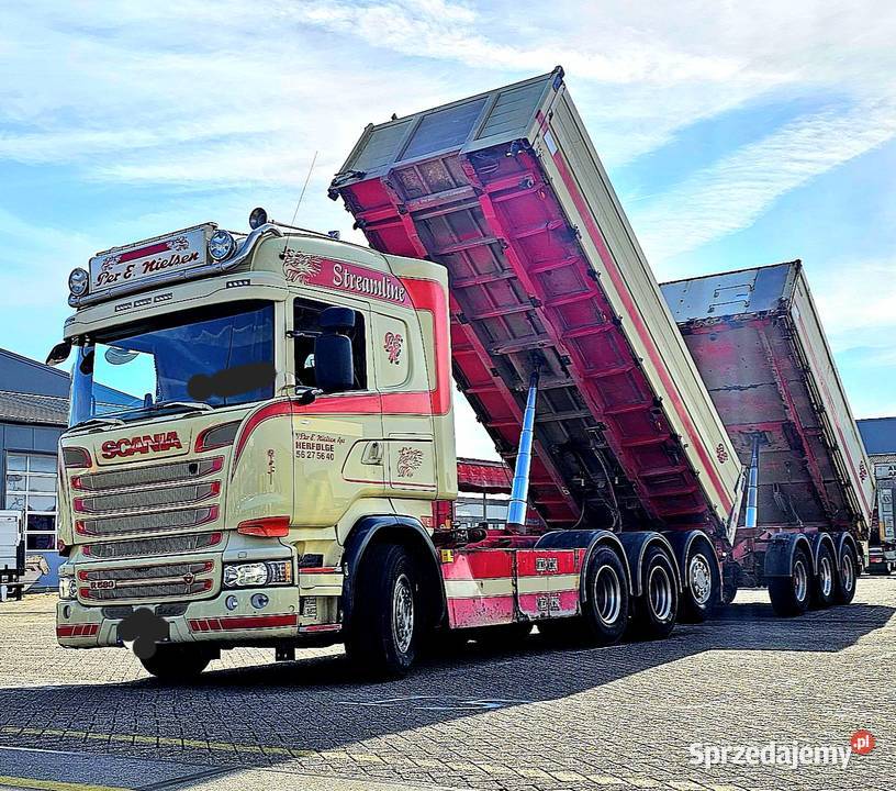 Wywrotka do zboza dosypkich Scaniw 186000kg Warszawa