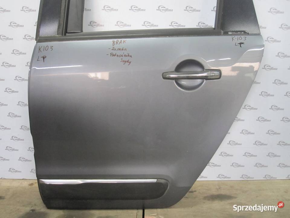 CITROEN C3 PICASSO 12r drzwi lewe tył
