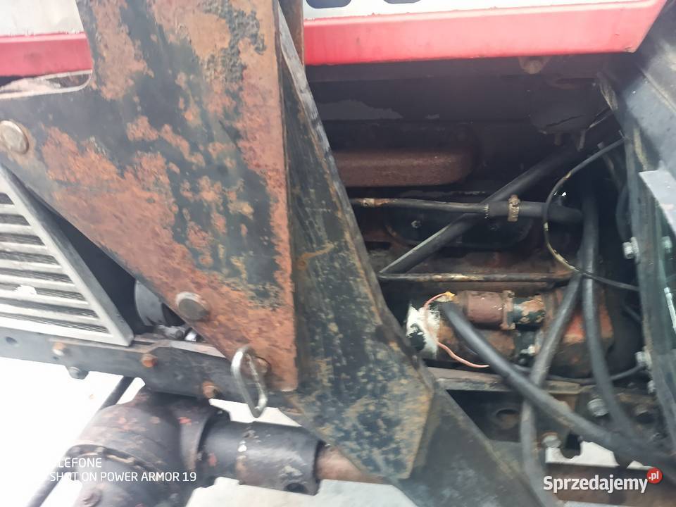 Ursus C385A z ładowaczem 914 Zetor Tur ze