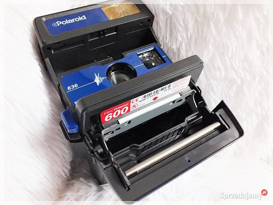 Niebieski Polaroid 636 Nowy Sprawny Aparat na Żary