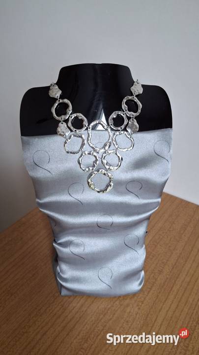 Spektakularny naszyjnik vintage Lublin