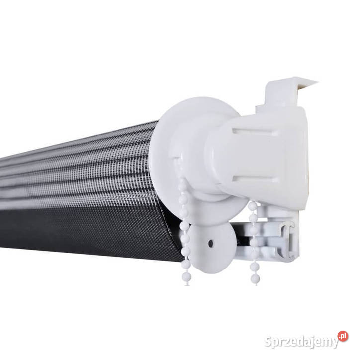 Roleta w pasy 80 x 150 biała WM240198