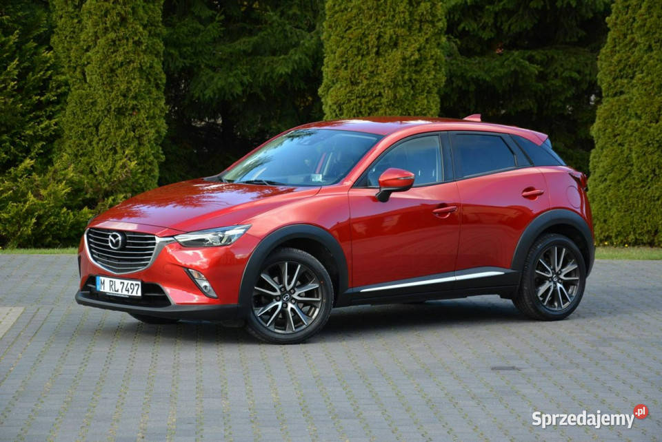 Mazda CX3 Skóry Navi Kamera Head Up Ledy Xenon mazowieckie Ostrów Mazowiecka sprzedam