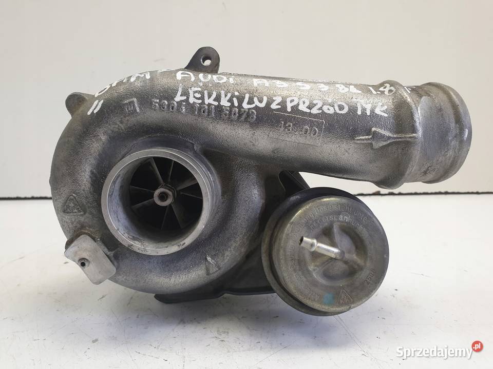 TURBOSPRĘŻARKA Audi A3 S3 8L 18 T 53041015078 Turbosprężarki Chełm sprzedam