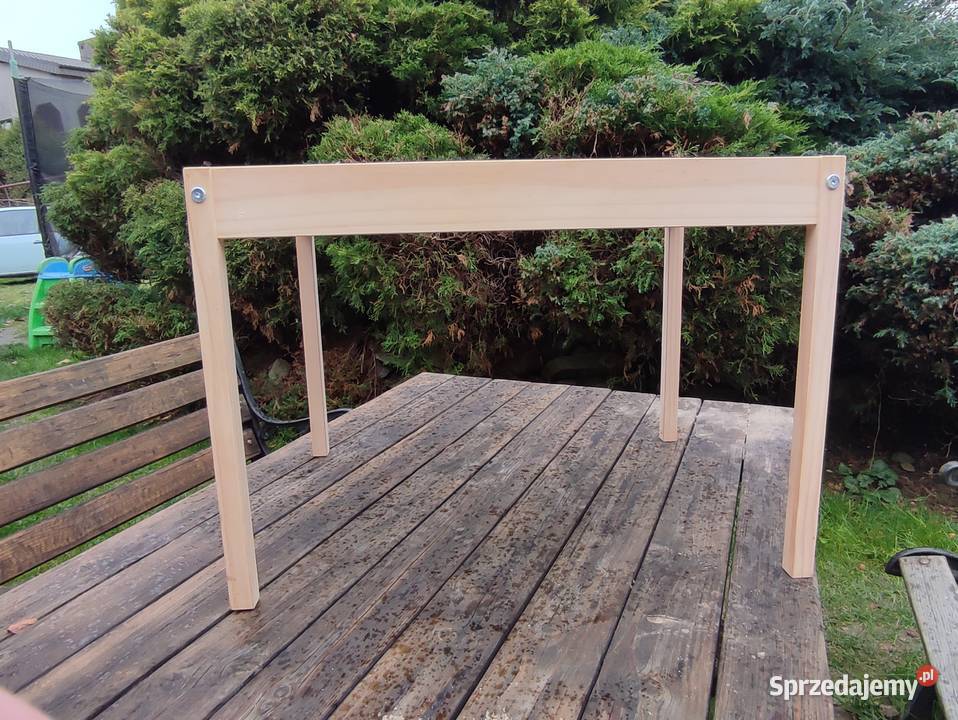 Stolik dziecięcy lita sosna bezbarwny Meble Czernica sprzedam