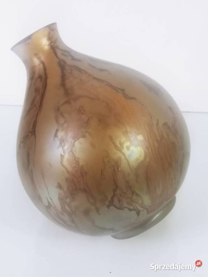 Loetz Wazon Iryzujące Szkło Loetz lubuskie Nowa Sól