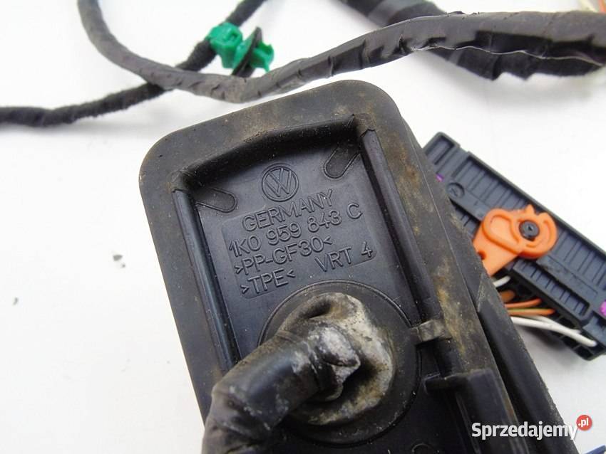 Wiązka elektrzyczna drzwi prawy tył Volkswagen śląskie
