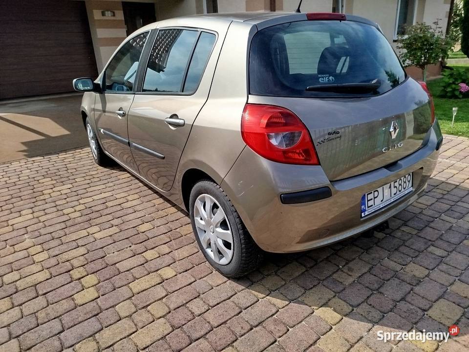 Renault Clio 12 TCE Benzyna Rok produkcji 2008 Pajęczno