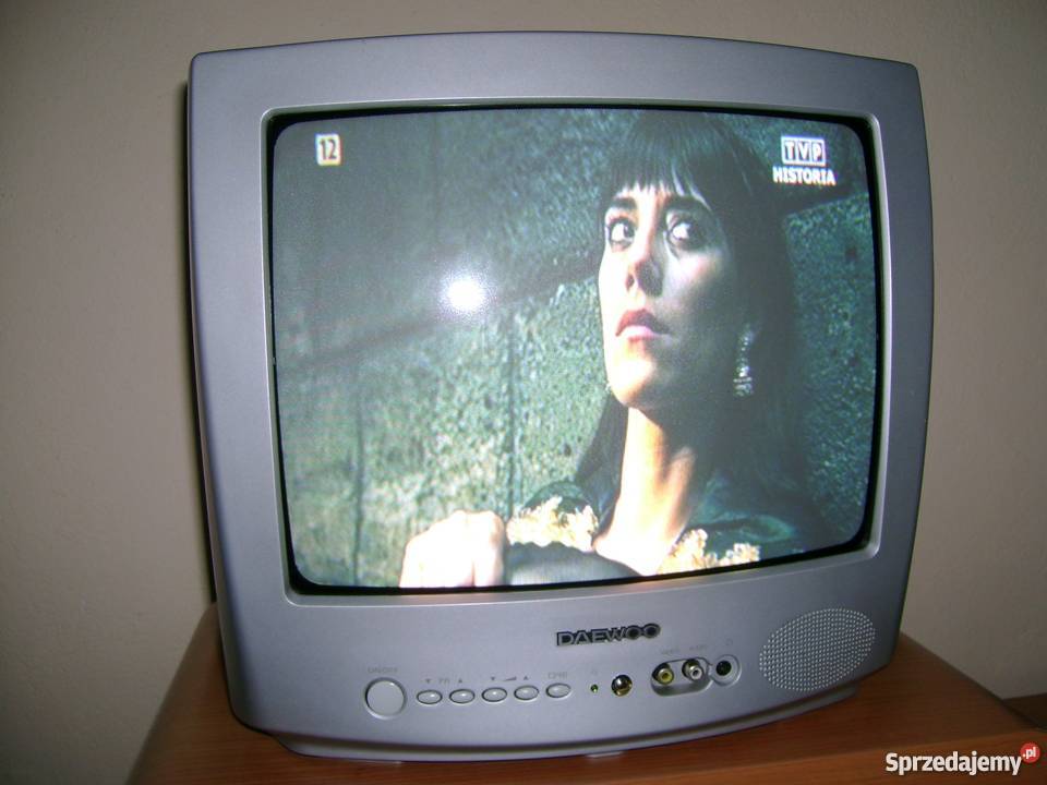 TV DAEWOO 14 pilot Instrukcja obsł stan fot 14cale RTV i AGD Słupsk