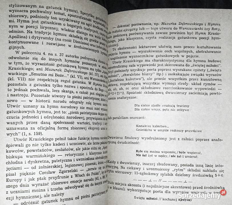 Kształcenie literackie w klasie 7 Przewodnik Pozostałe sprzedam