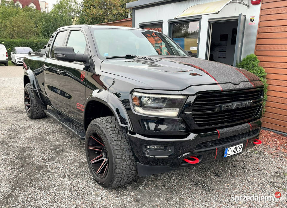 Dodge RAM Zmodyfikowany LPG SPORT LIFT Duży gniazdo USB Bydgoszcz