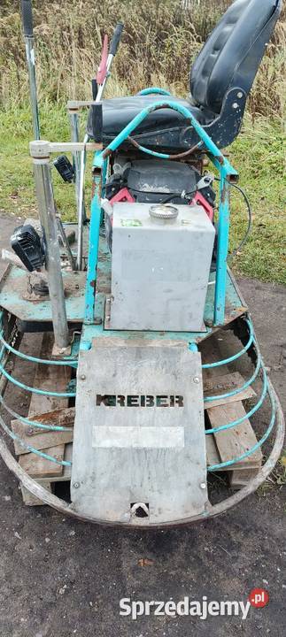 Zacieraczka do betonu Kleber dwutalerzowa Namysłów