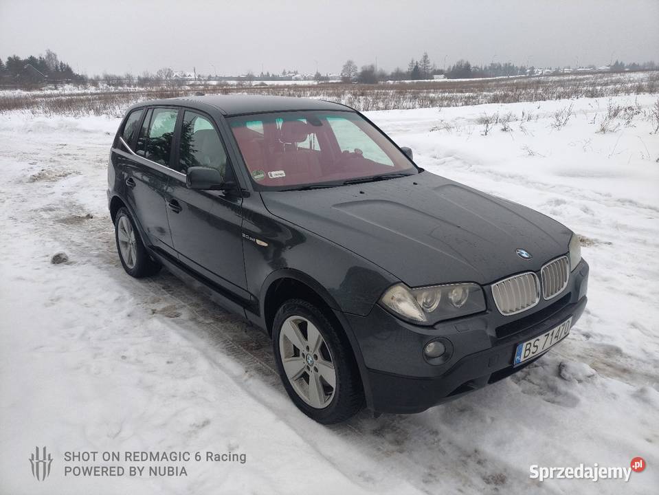 BMW X3 30SD 2006r elektryczne lusterka Suwałki sprzedam