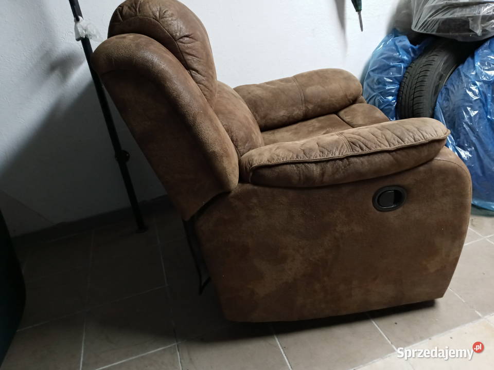 Wygodny fotel rozkładany