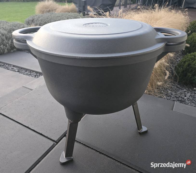 Kociołek żeliwny 12 litrów emaliowany mazowieckie