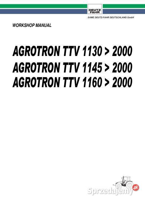 Deutz Fahr Agrotron TTV1130 1145 1160 MTR 2000 motoryzacja, transport Kielce sprzedam