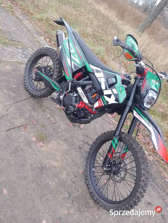 sprzedam zamienię crosa asix xt97 Motocykle, skutery, quady Krzemienna
