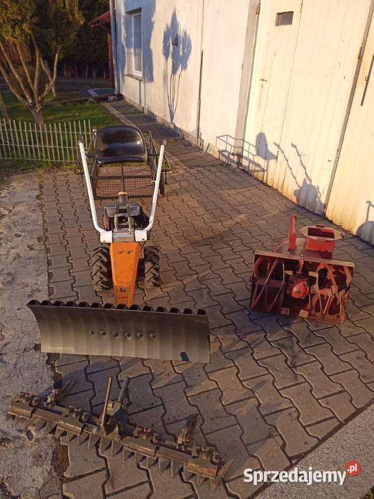 Traktorek ogrodowy niemiecki jednoosiowy Holder Kalinowice