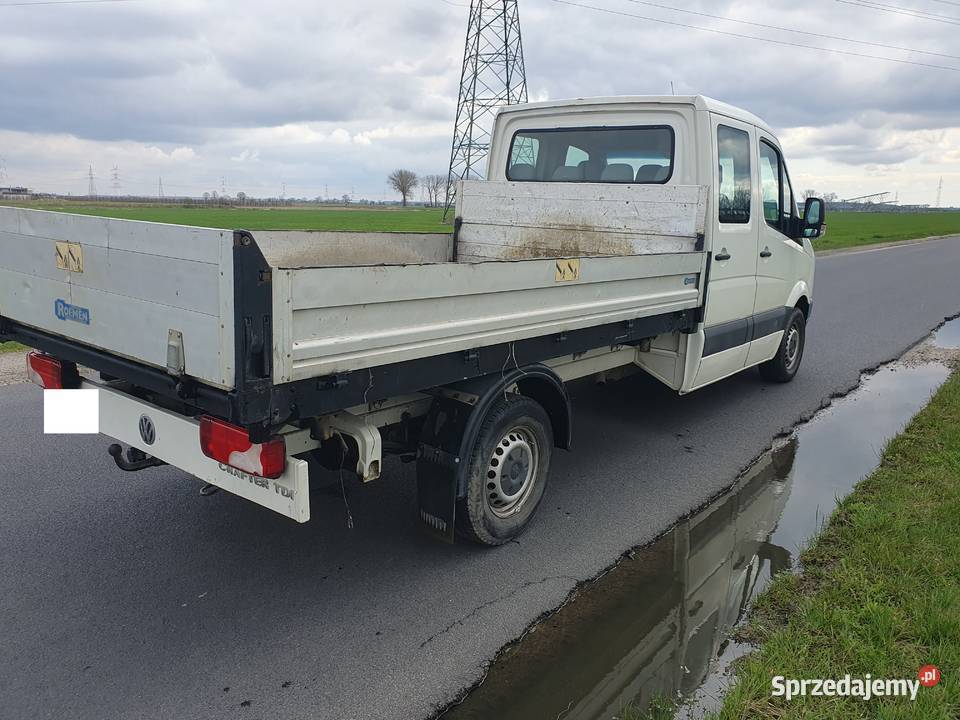 VW Crafter DOKA Wywrotka 25TDI wielkopolskie Poznań