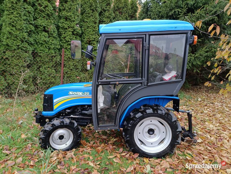 Traktorek traktor solis 20 4wd 4x4 komunalny Halinów