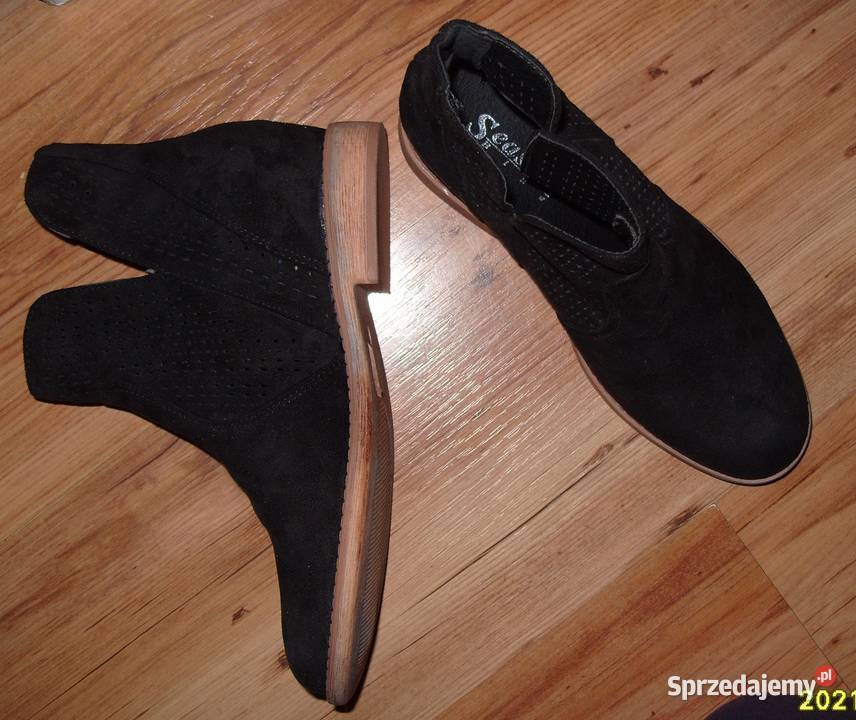 NoweBotki czarne r36 23 seastar wielkopolskie Rawicz sprzedam