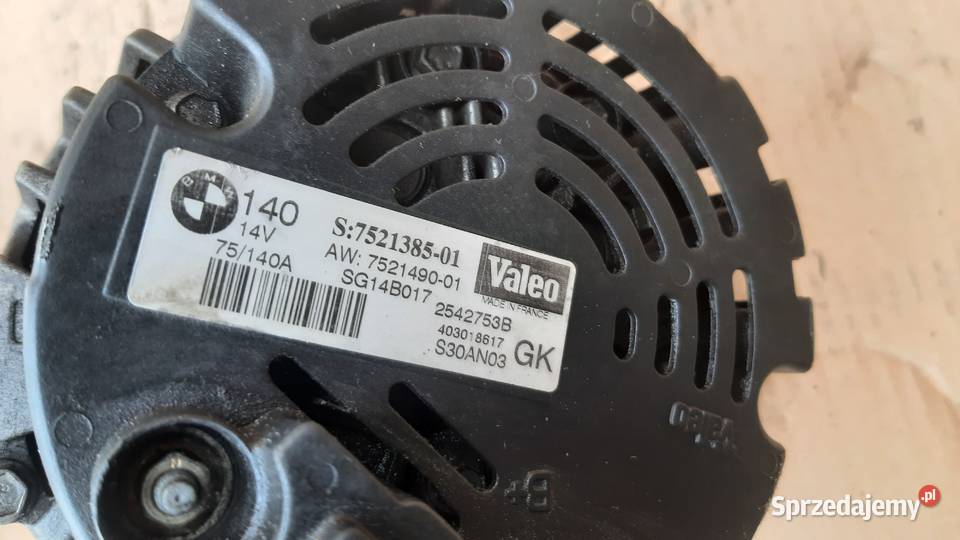 alternator 120A Bosch BMW e46 752138501 Dębno