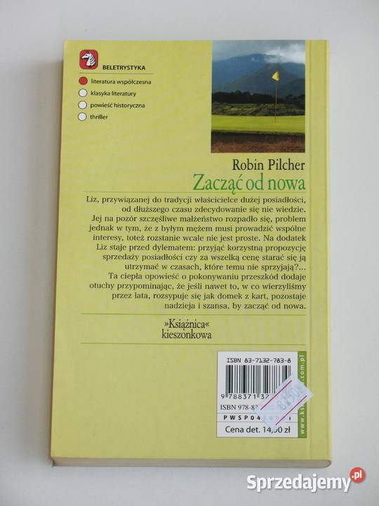 Zacząć nowa Robin Pilcher Kraków