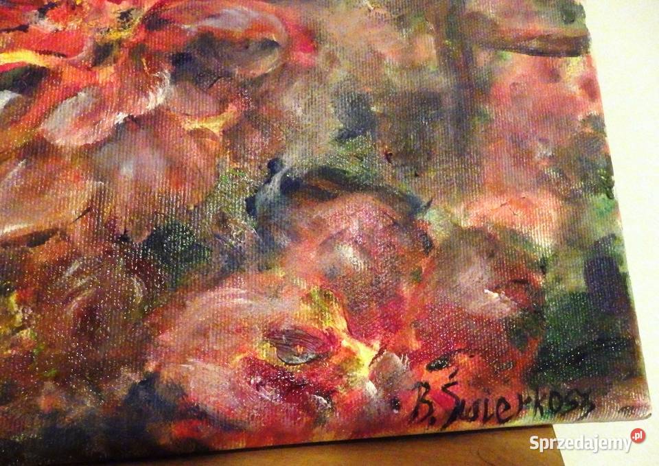 Obraz olejny PEŁNIA SZCZĘŚCIA Rabka-Zdrój