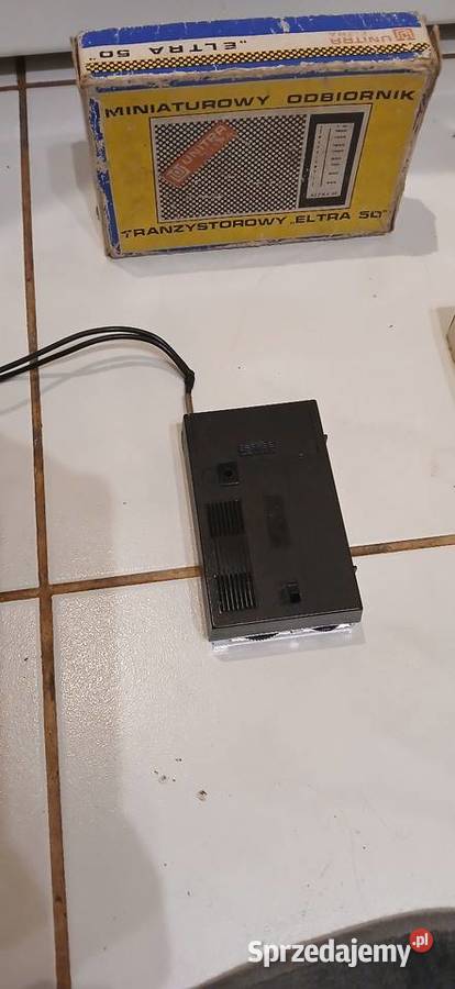 Stare radio tranzystorowe z PRL u Kraków sprzedam