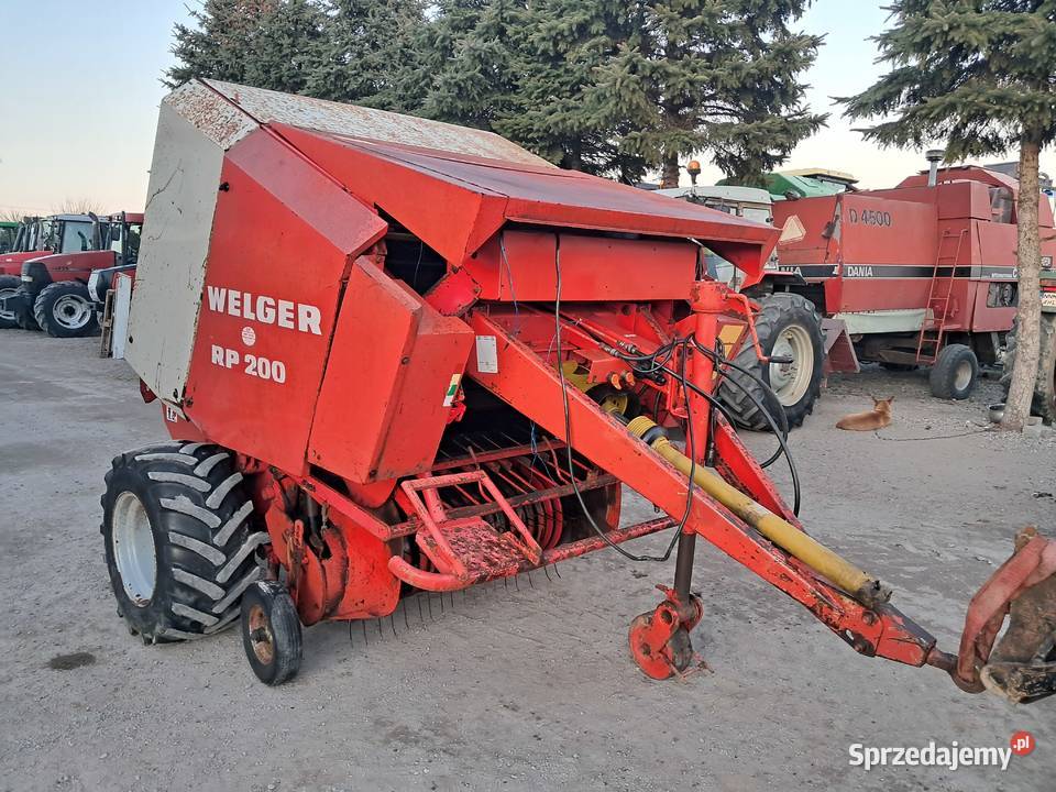 Prasa rolująca Welger RP 200 w oryginale zadbana Rolujące (belujące) mazowieckie Radom