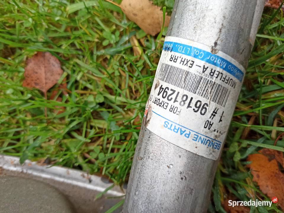 Tłumik końcowy Daewoo Nubira oryginał