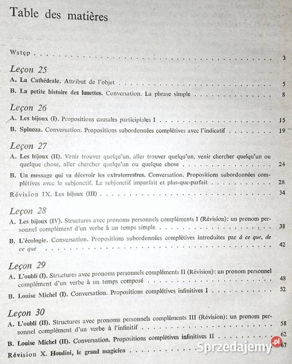 Język francuski lektorów w szkołach wyższych Chełm