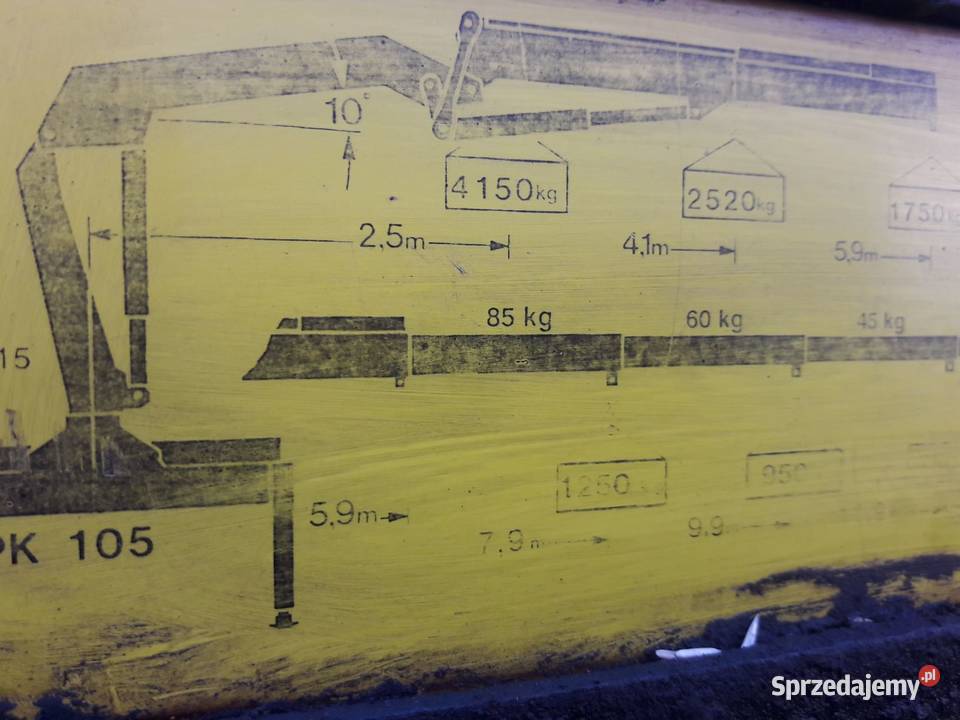 Przyczepa Tandem z HDS Palfinger Rolnicza 18 DMC