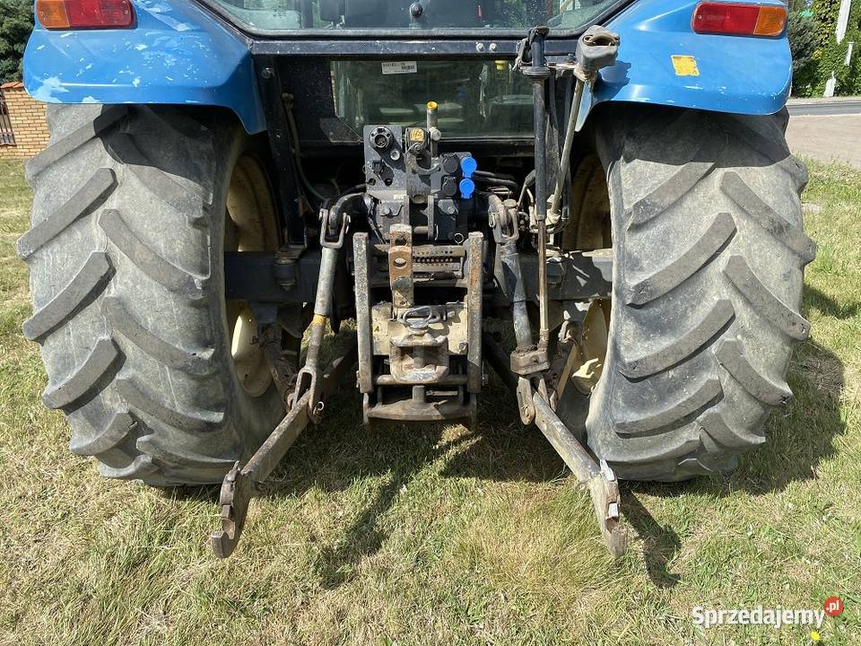 ciągnik rolniczy Holland L85 Ford 6635 ładowacz New Holland Biała