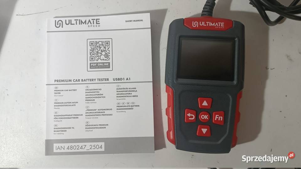 Tester Akumulatorów Ultimate Speed Katowice sprzedam